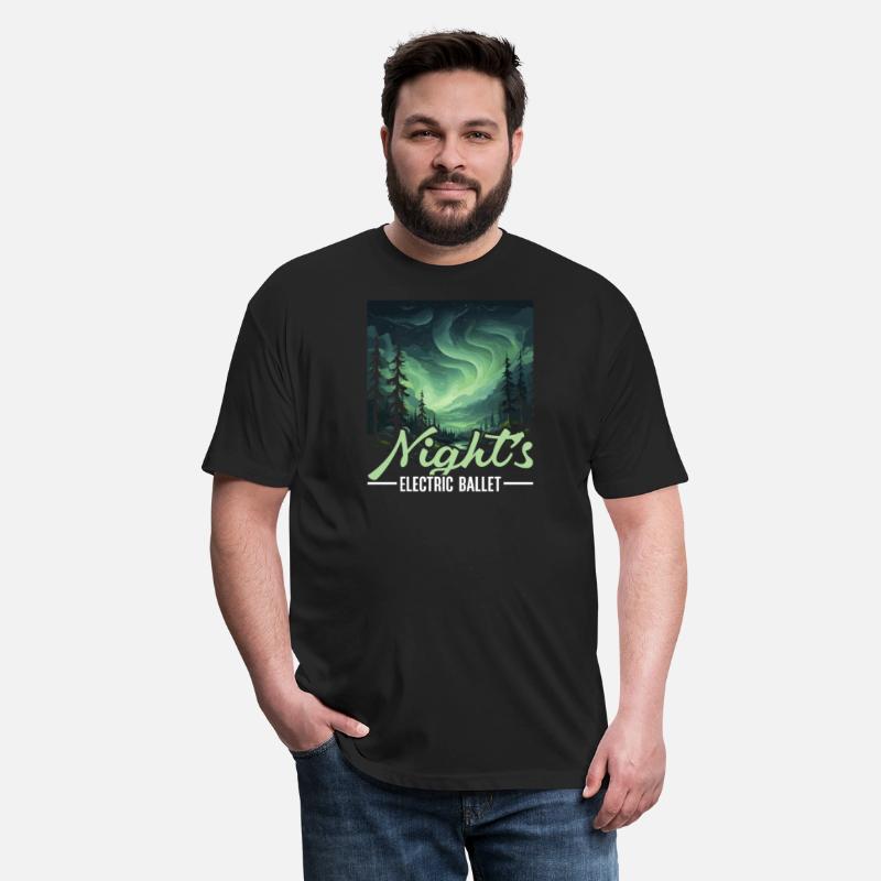 Aurora Borealis Dark Sky Nature Light Display