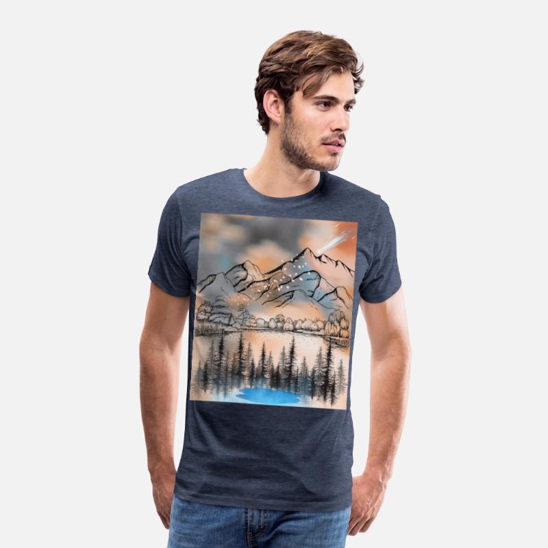 "Autumn landscape Serenity"
