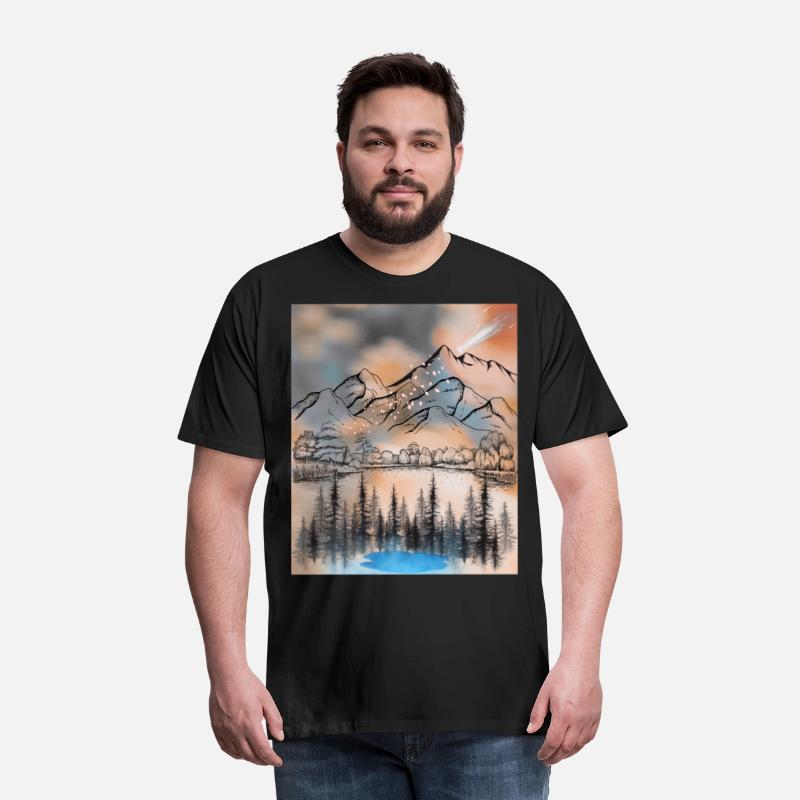"Autumn landscape Serenity"