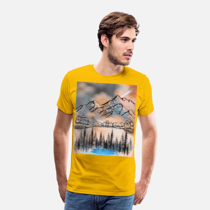 "Autumn landscape Serenity"