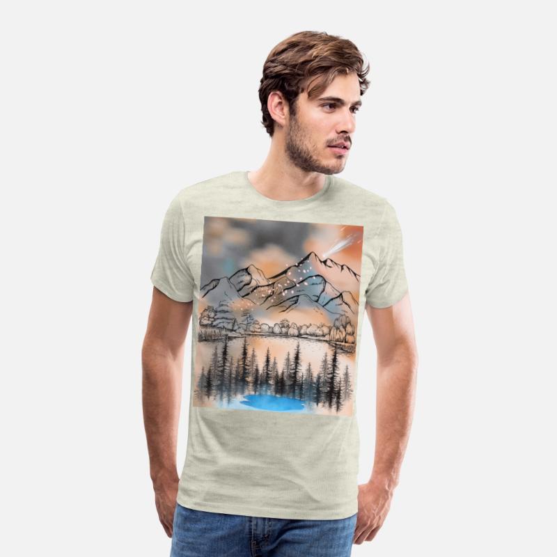 "Autumn landscape Serenity"