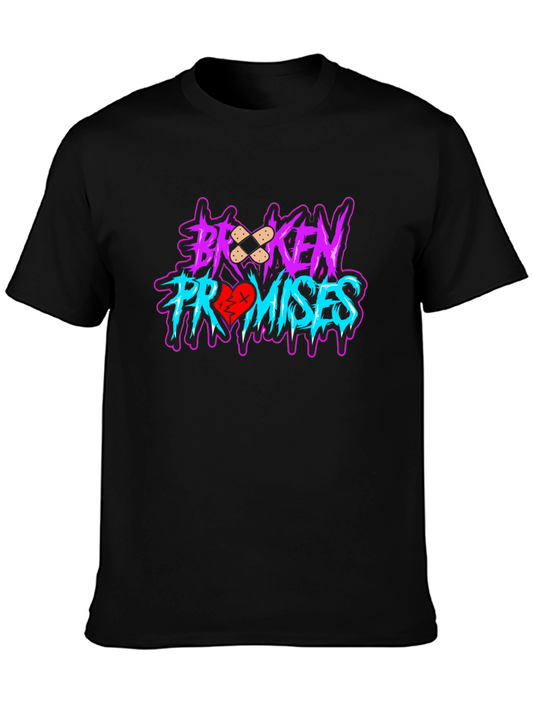 Broken Promises Graphic Tee - Black