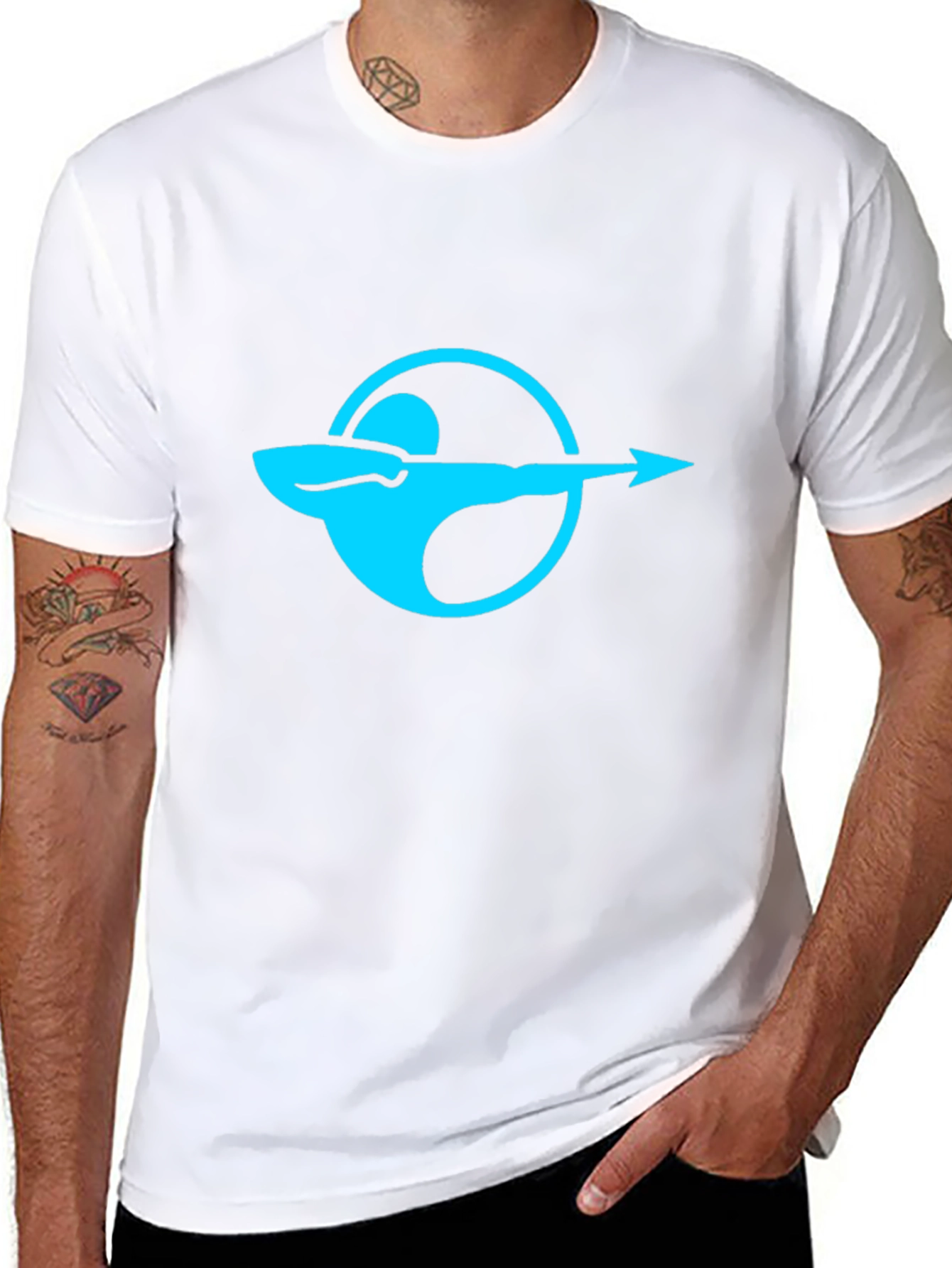 Archer Logo Black T-Shirt