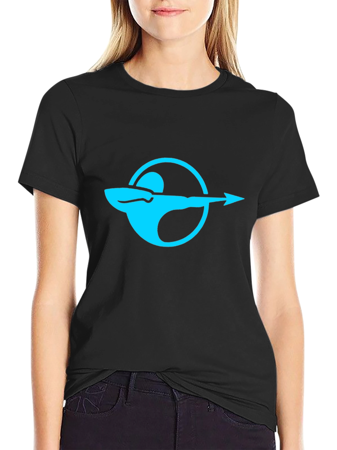 Archer Logo Black T-Shirt
