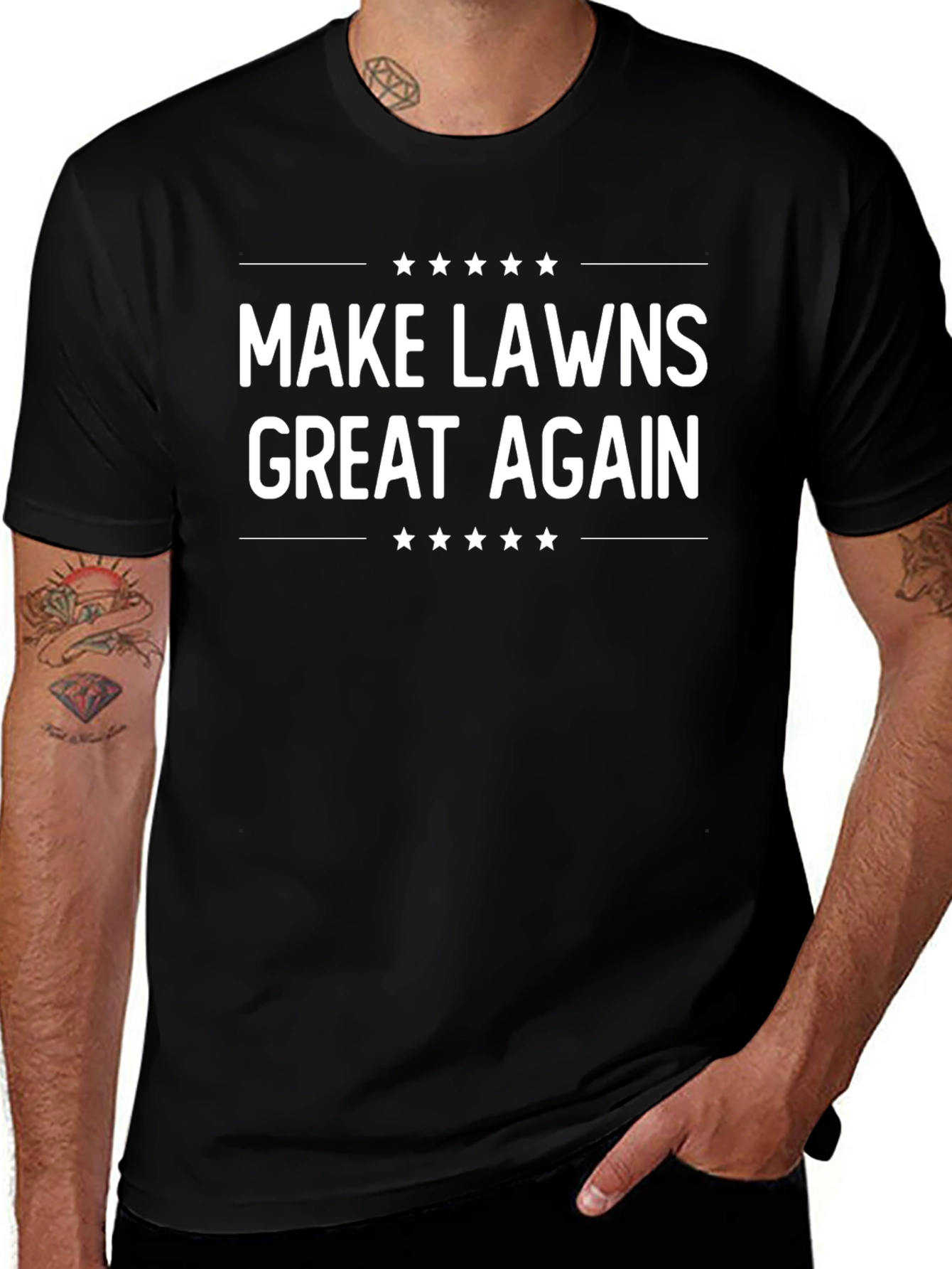 Make Lawns Great Again Graphic Tee