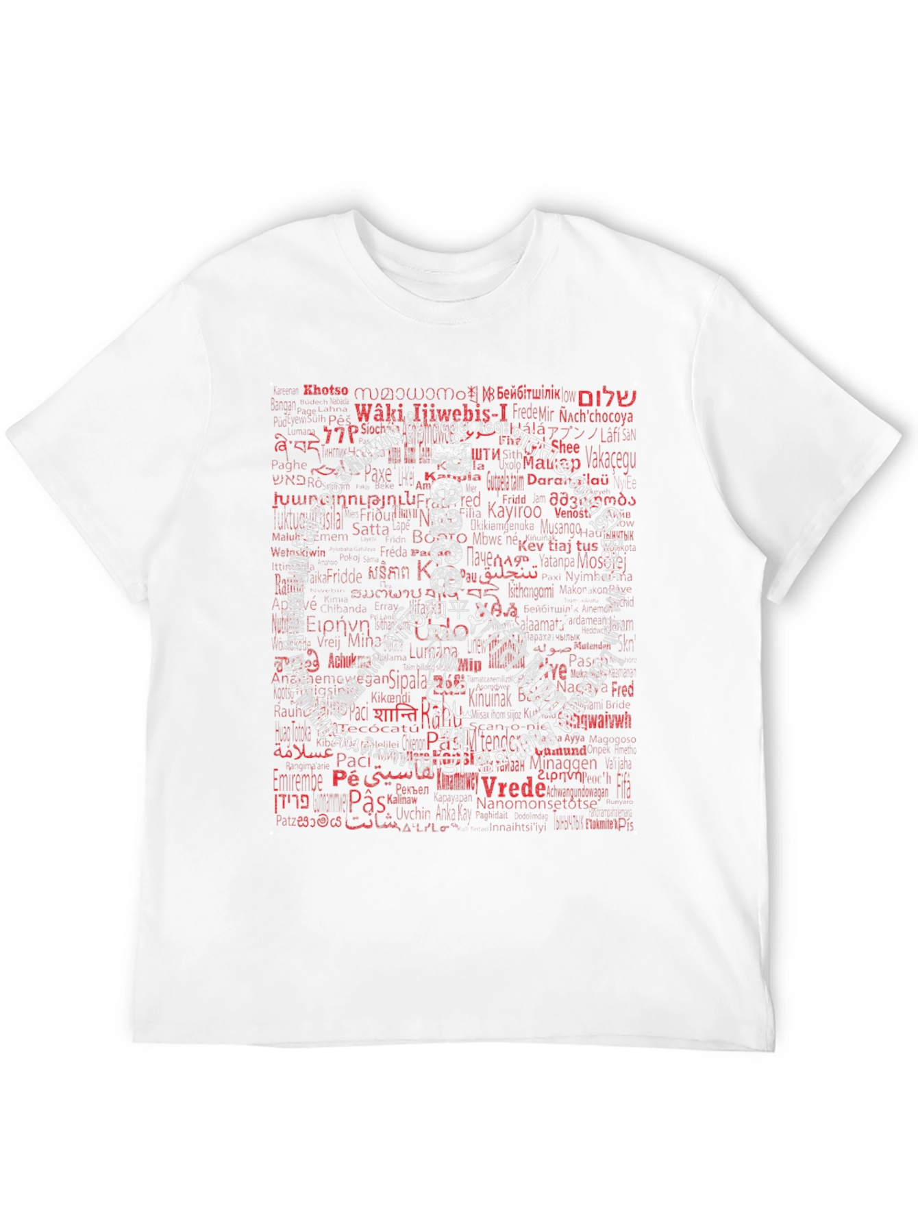 Peace Around the World Graphic T-Shirt