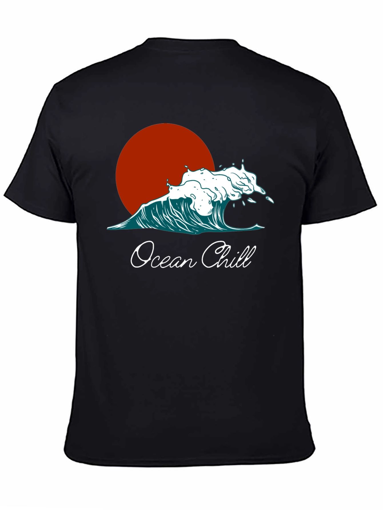 Ocean Chill Graphic Tee - Relaxed Fit