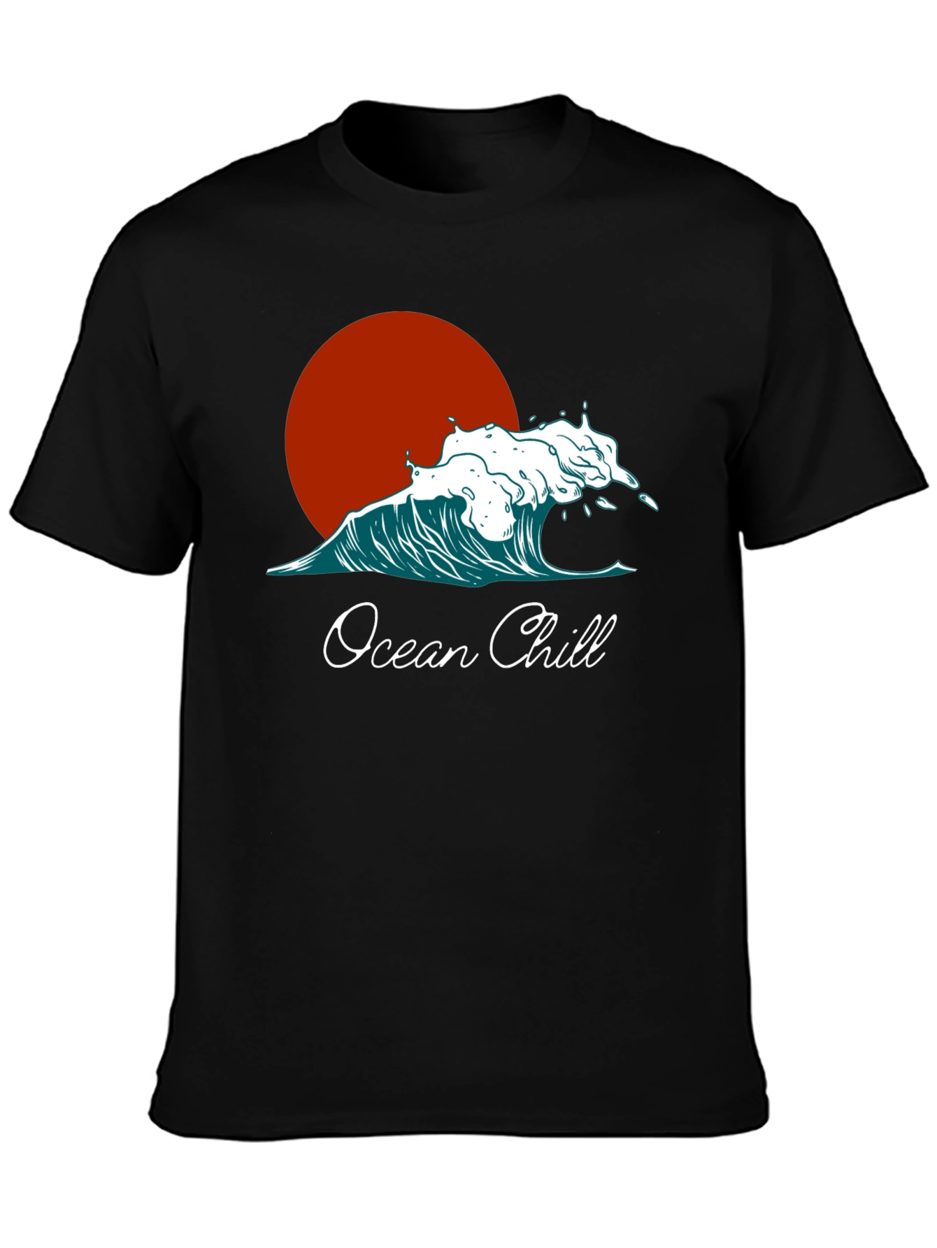 Ocean Chill Graphic Tee - Relaxed Fit