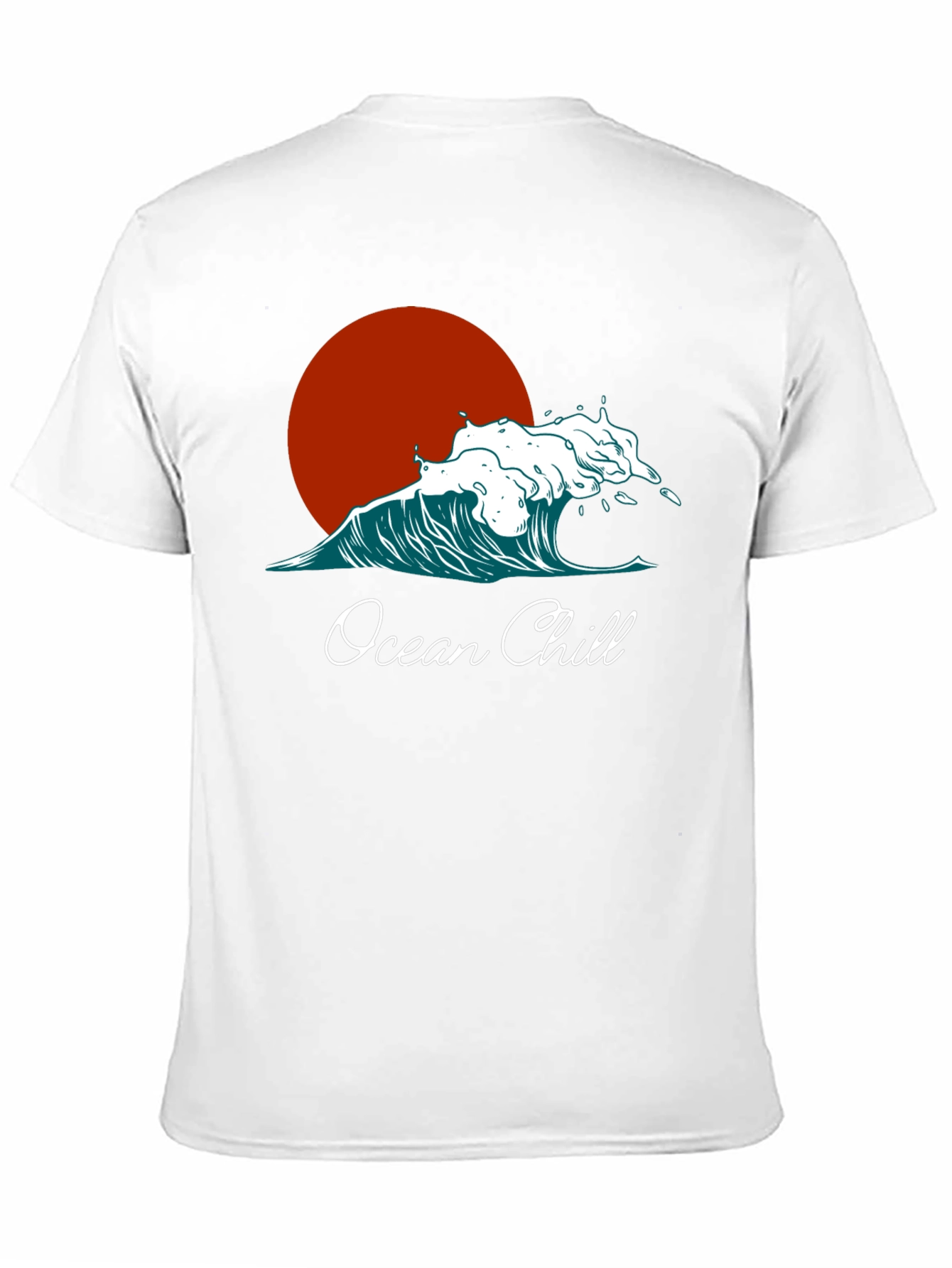 Ocean Chill Graphic Tee - Relaxed Fit