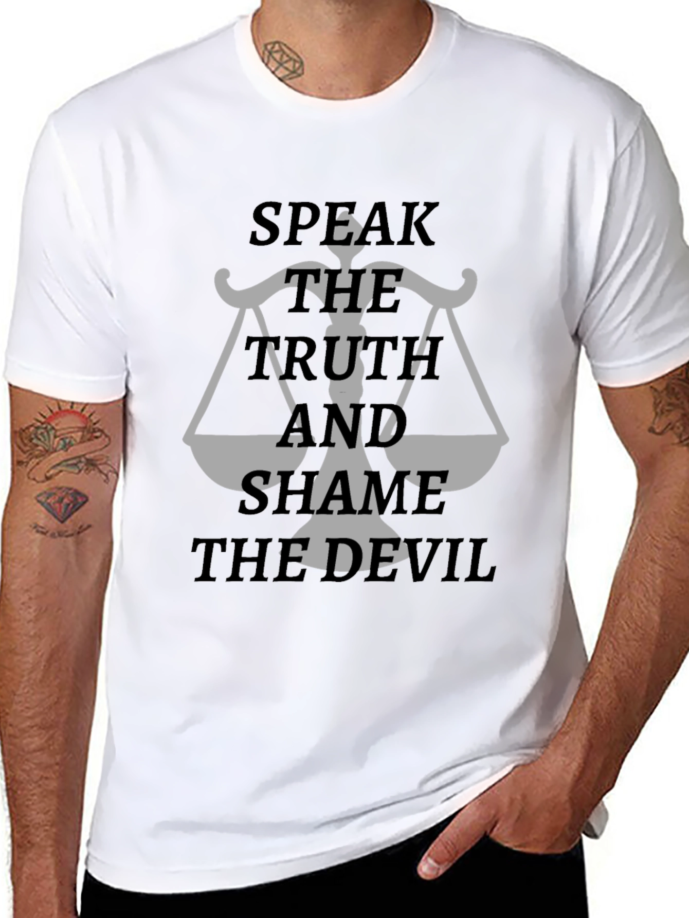 Speak The Truth and Shame the Devil T-Shirt
