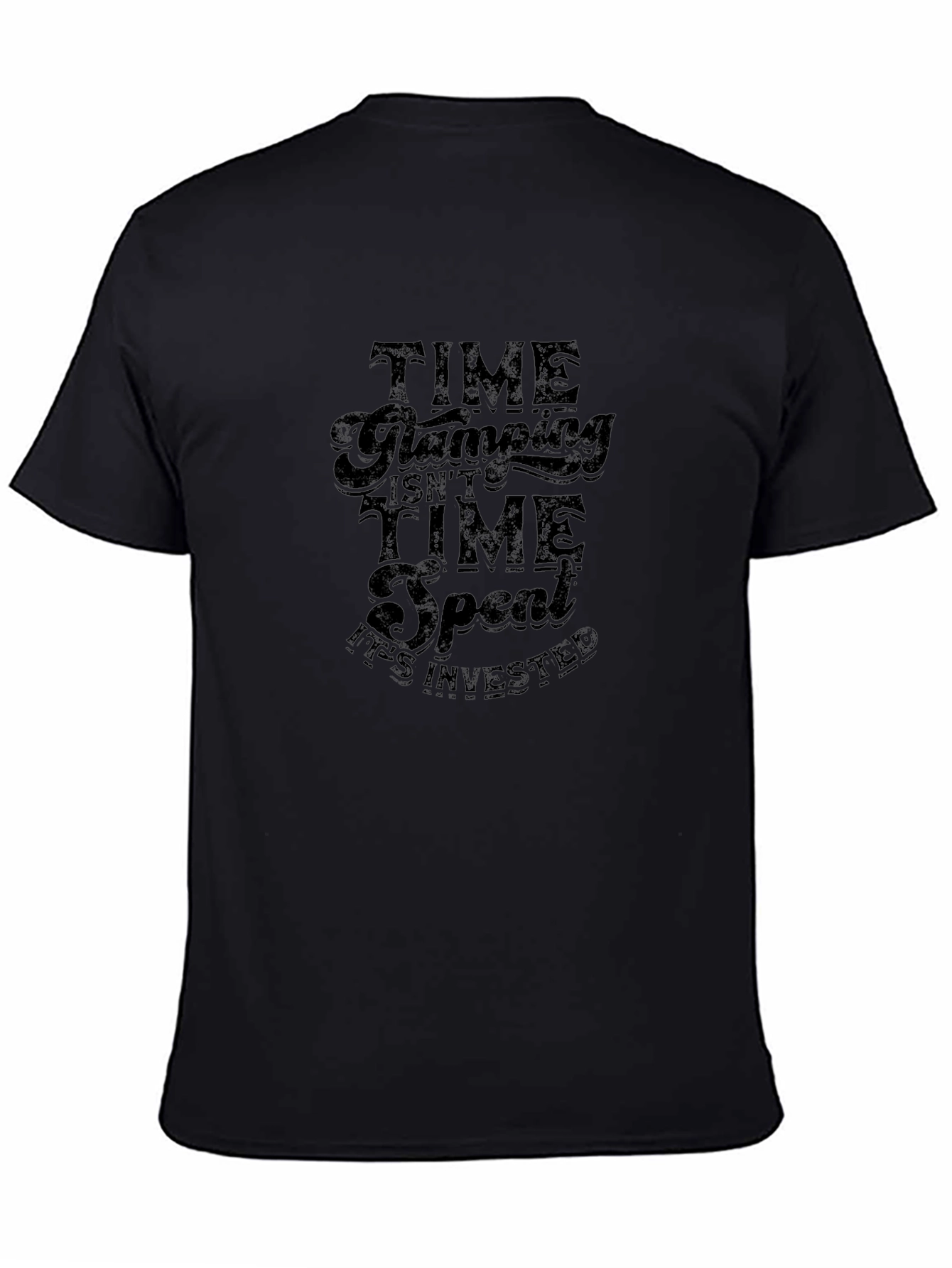Time Glamping Tee - Invested Time Graphic T-Shirt