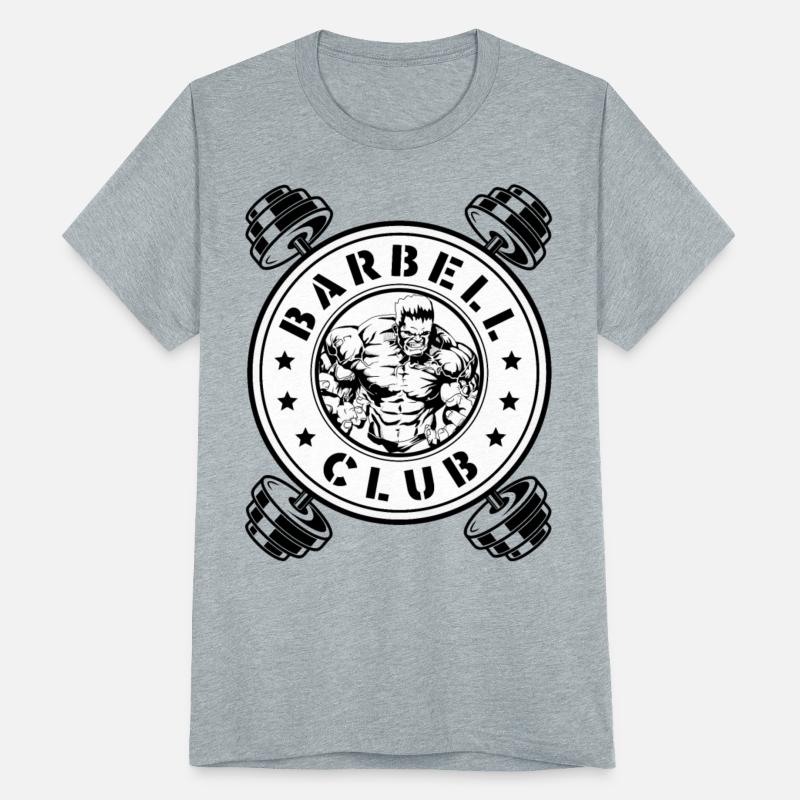 Barbell club.
