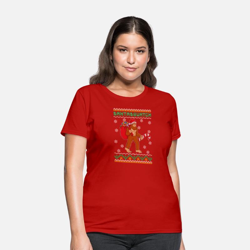 Believe Santa Squatch Sasquatch Santasquatch