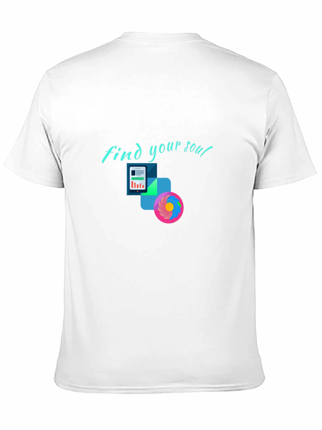 Find Your Soul Graphic Black Tee