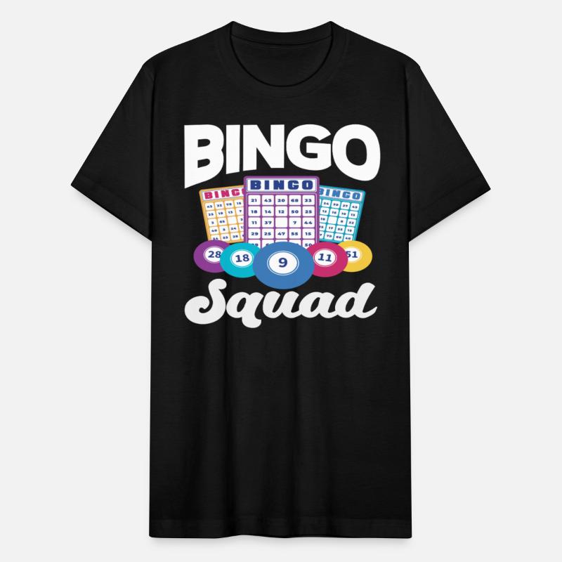 Bingo Squad Bingo Player Fun Design