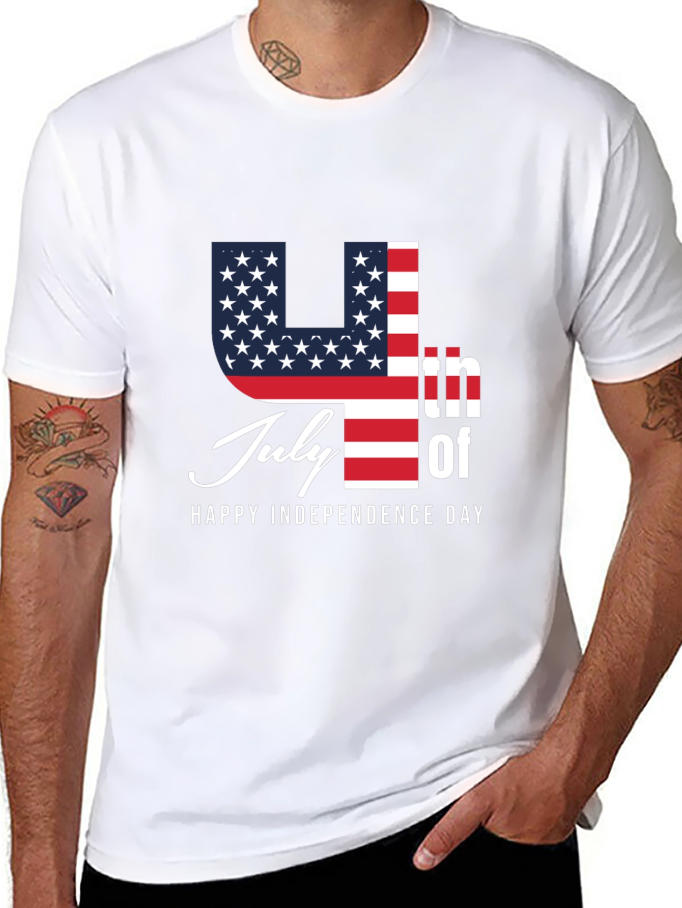 Patriotic 4th of July Independence Day T-Shirt