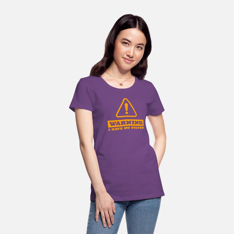 Blunt Warning Tee: Filter-Free Zone