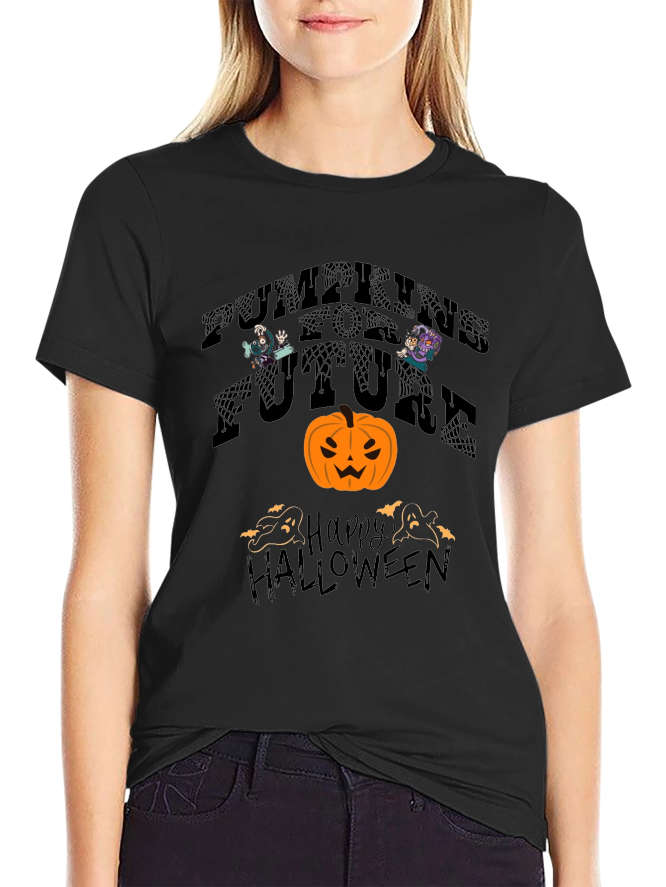 Pumpkins for Future Halloween T-Shirt