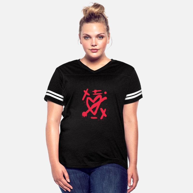 Broken Heart Graffiti – Distressed Spray Paint