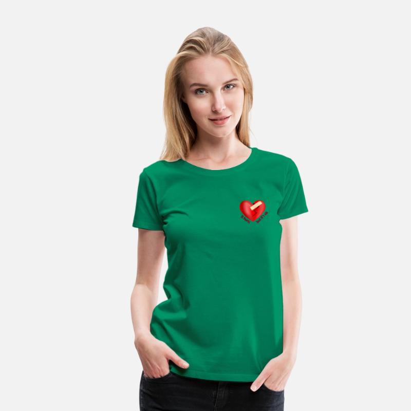 Broken heart healed with patch motivational quote