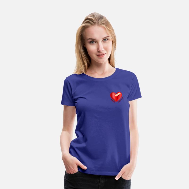 Broken heart healed with patch motivational quote