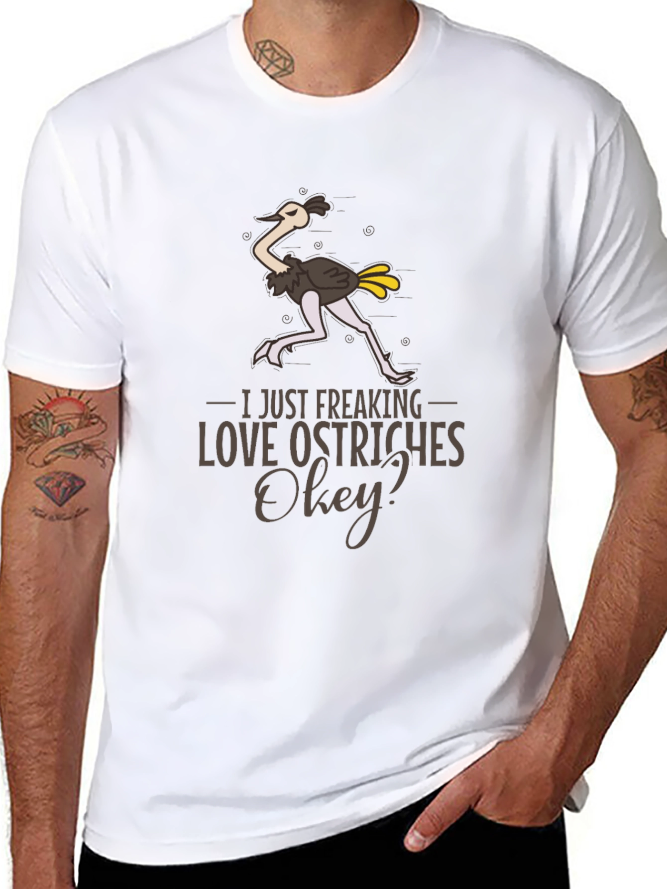Funny Ostrich Lover T-Shirt