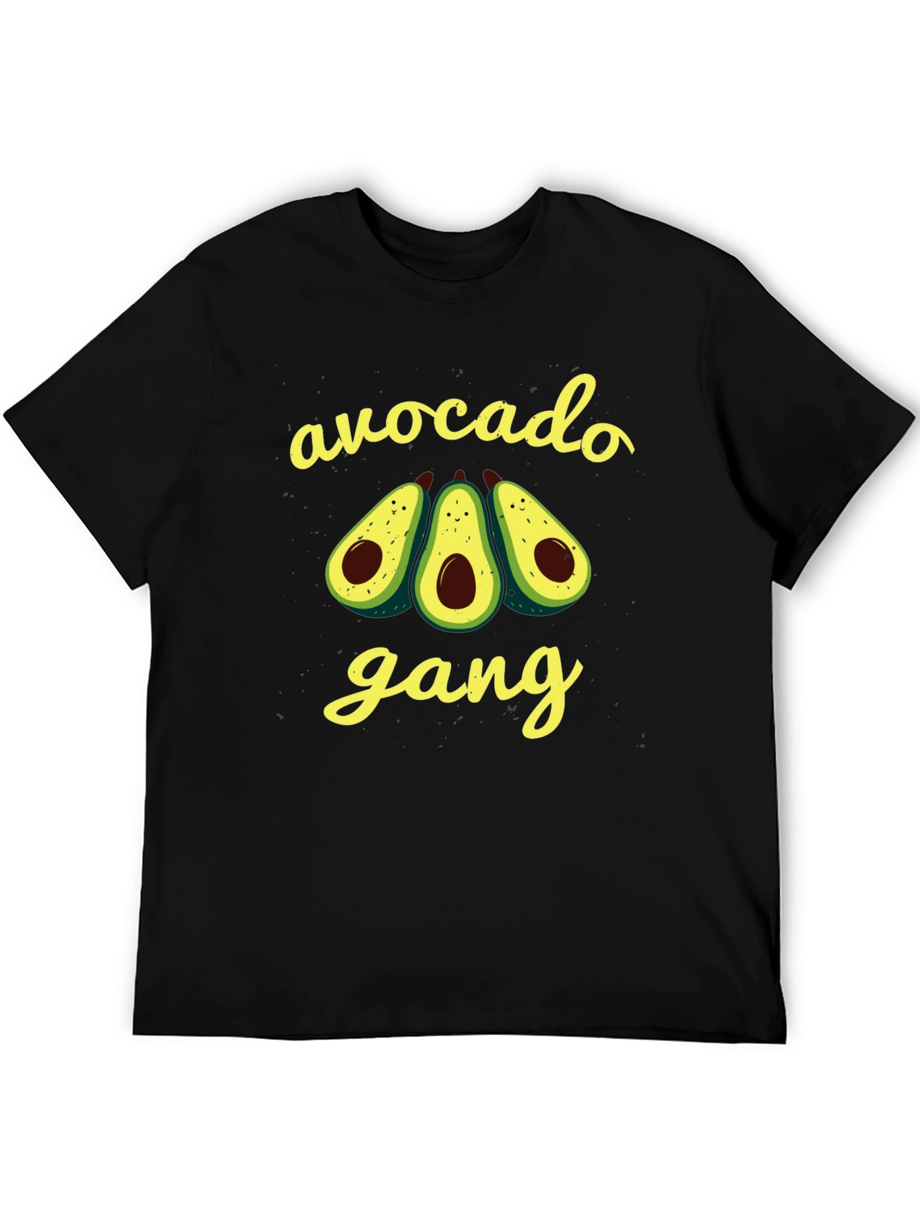 Avocado Gang Graphic Tee - Black
