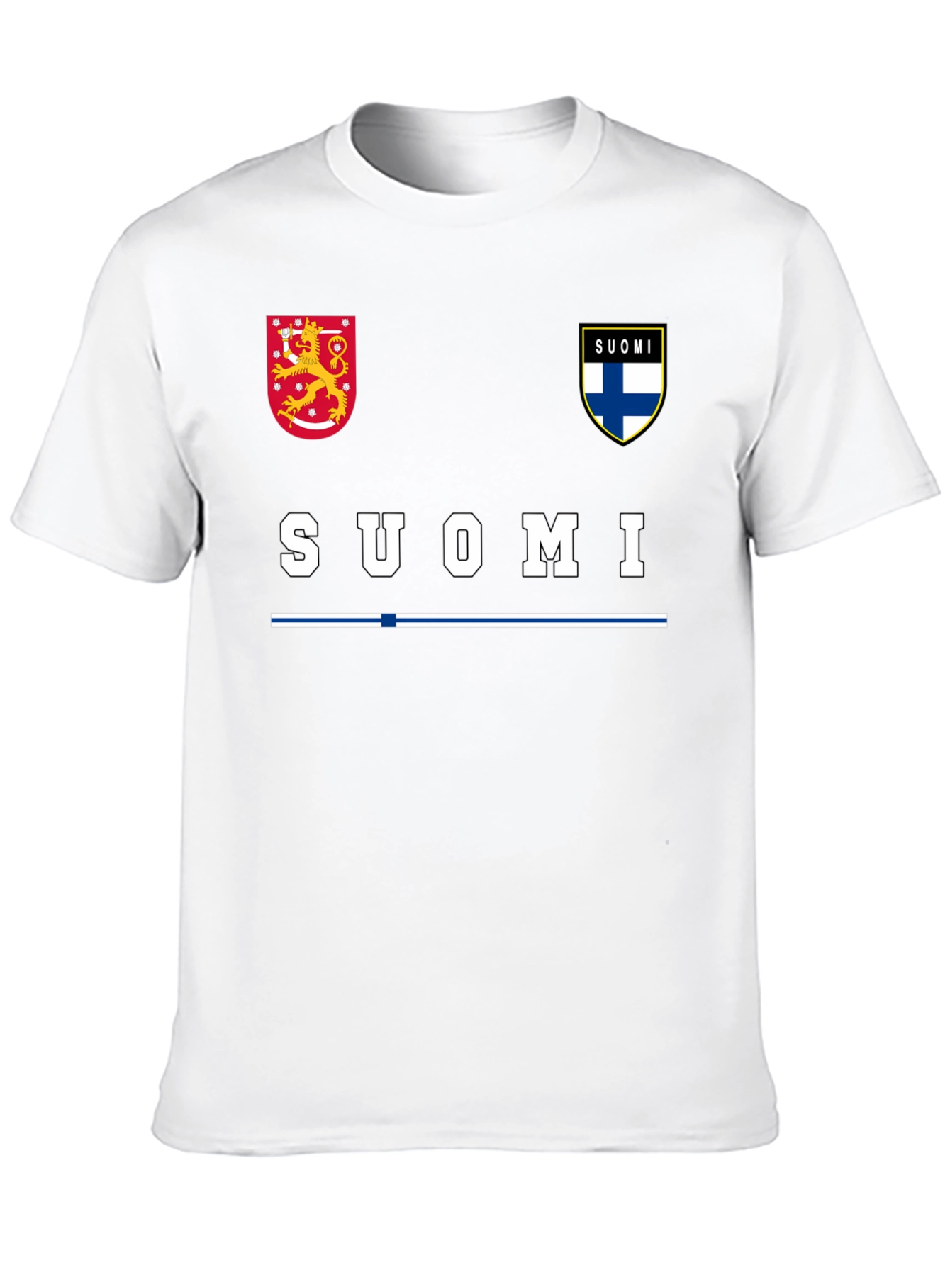 Finland Suomi T-Shirt Black