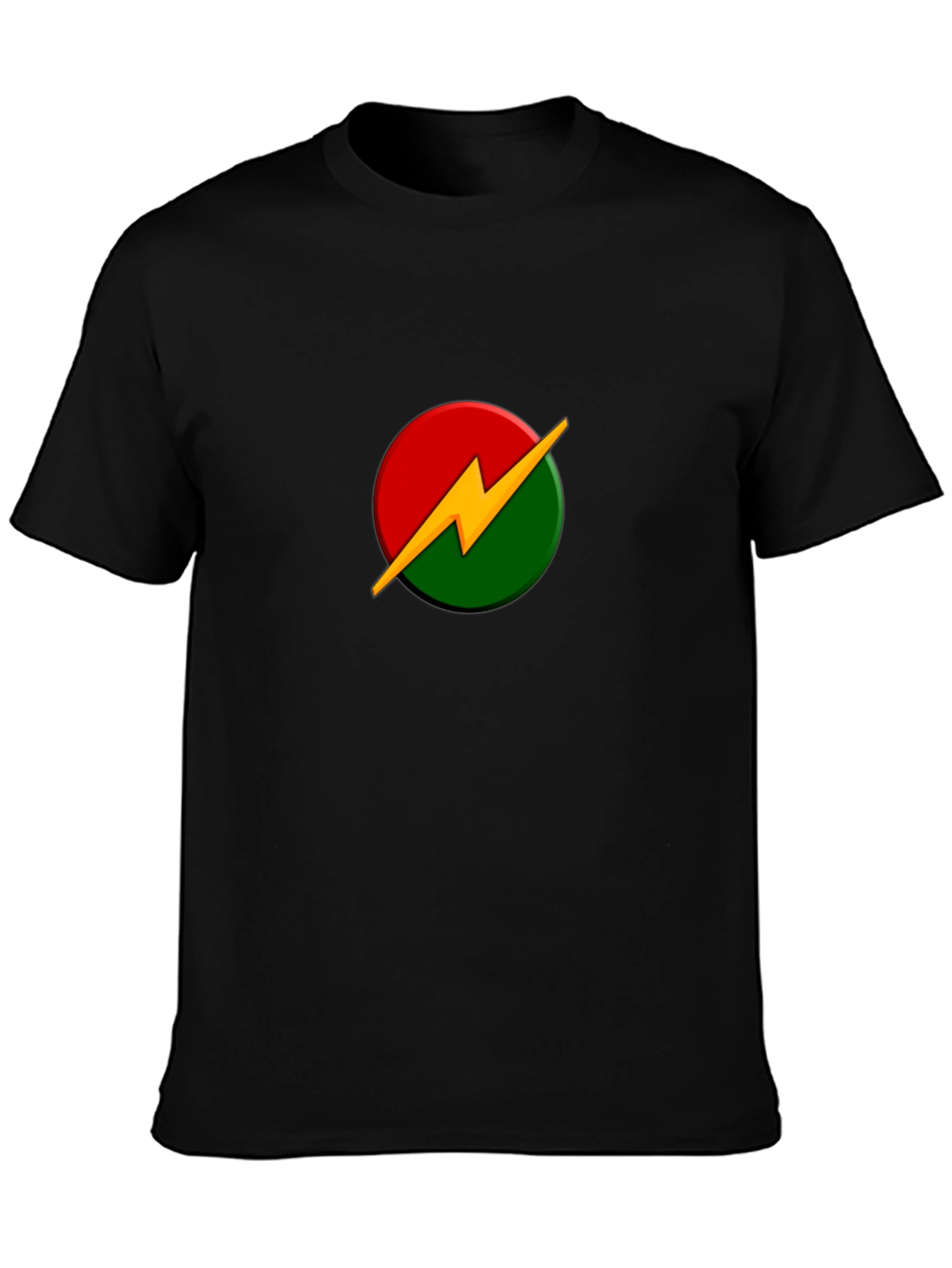Bolt Logo Graphic T-Shirt - Black
