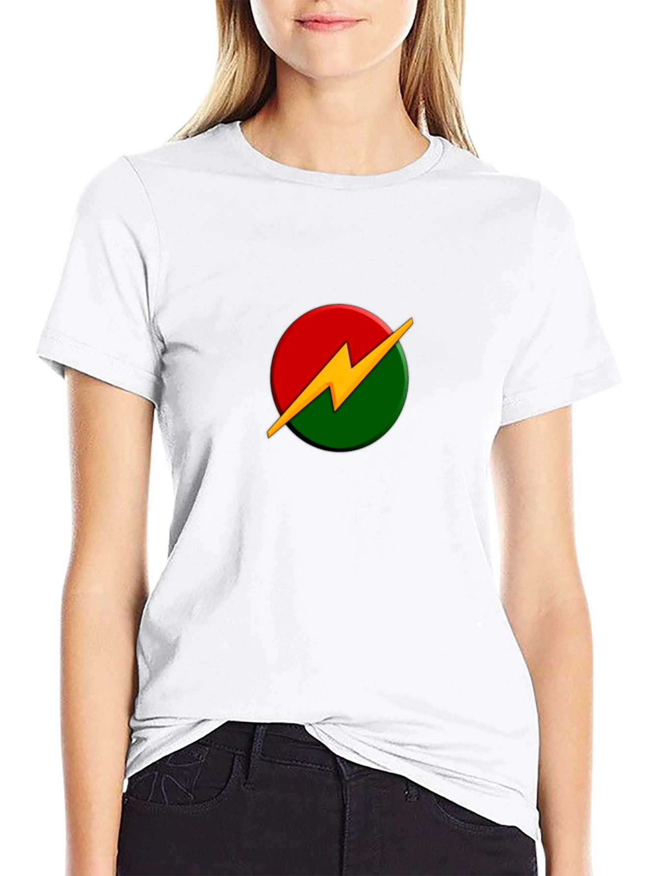 Bolt Logo Graphic T-Shirt - Black