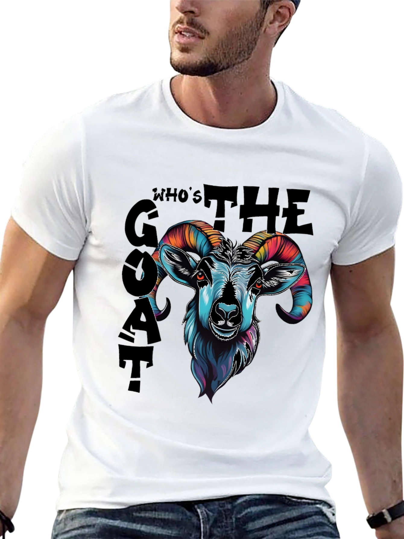 Whos the Goat? Graphic Tee