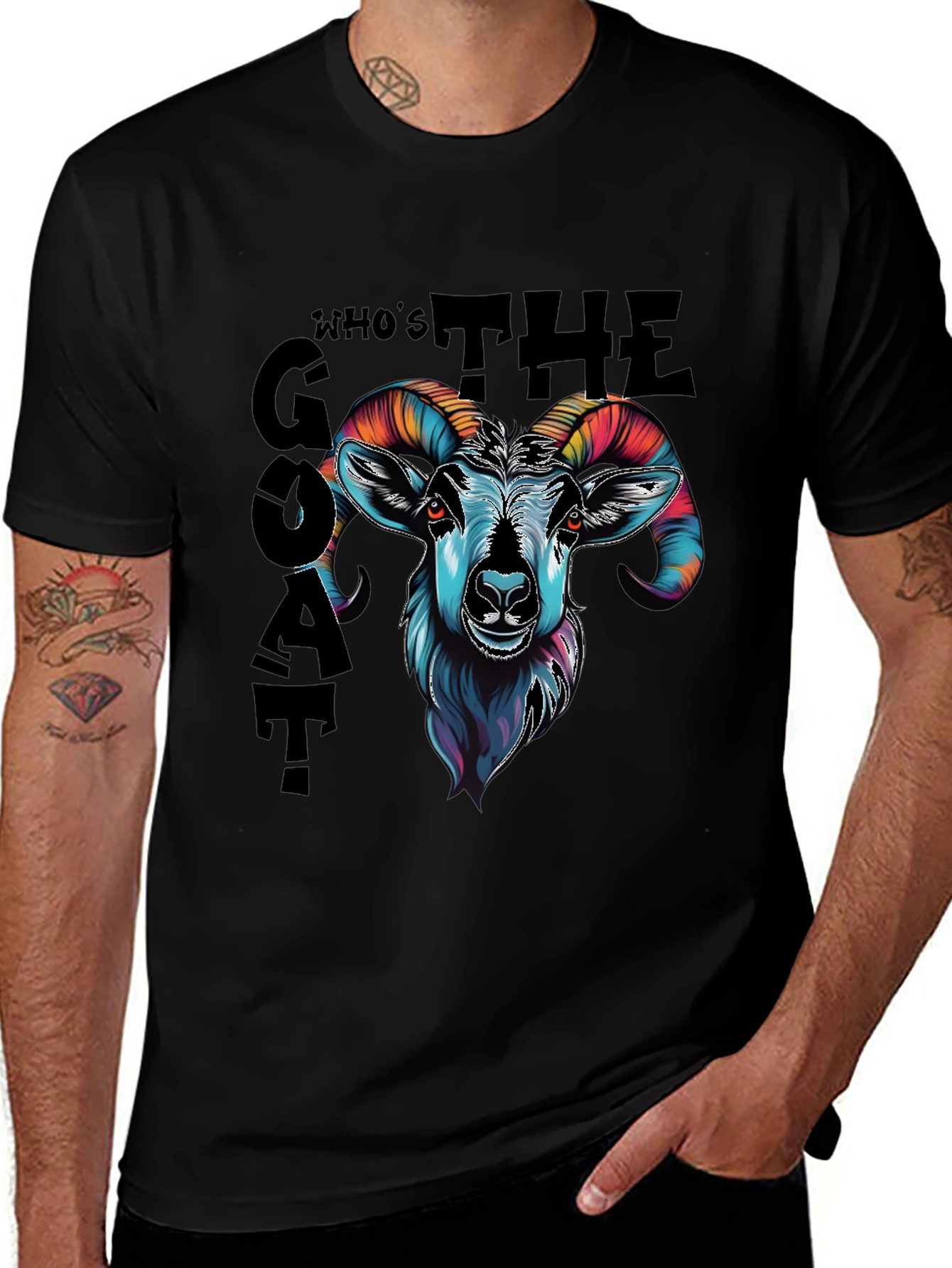 Whos the Goat? Graphic Tee