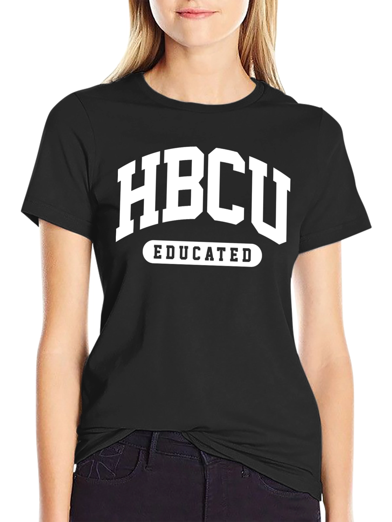 HBCU Educated Black T-Shirt - College Pride