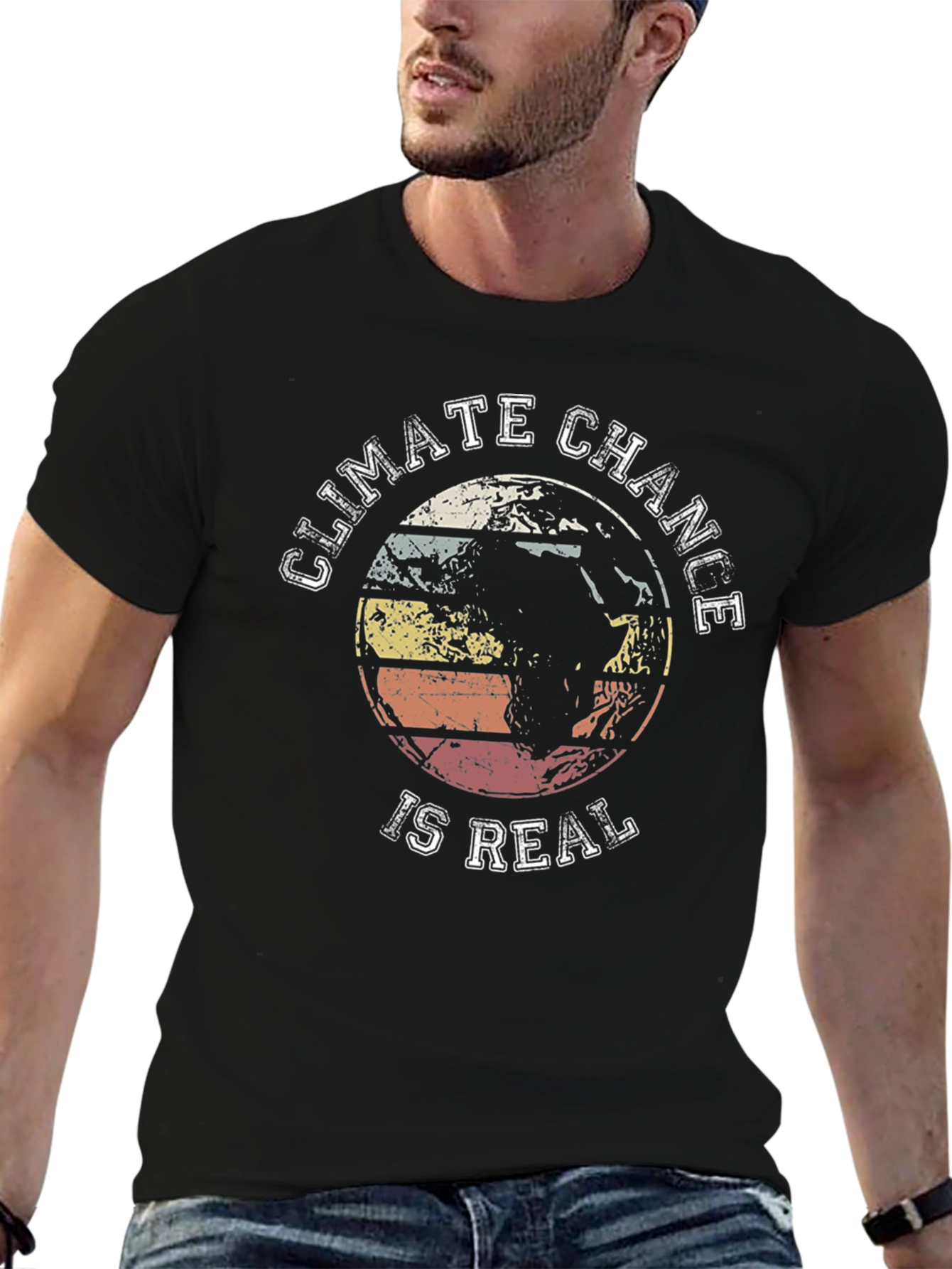 Climate Change Awareness Graphic T-Shirt