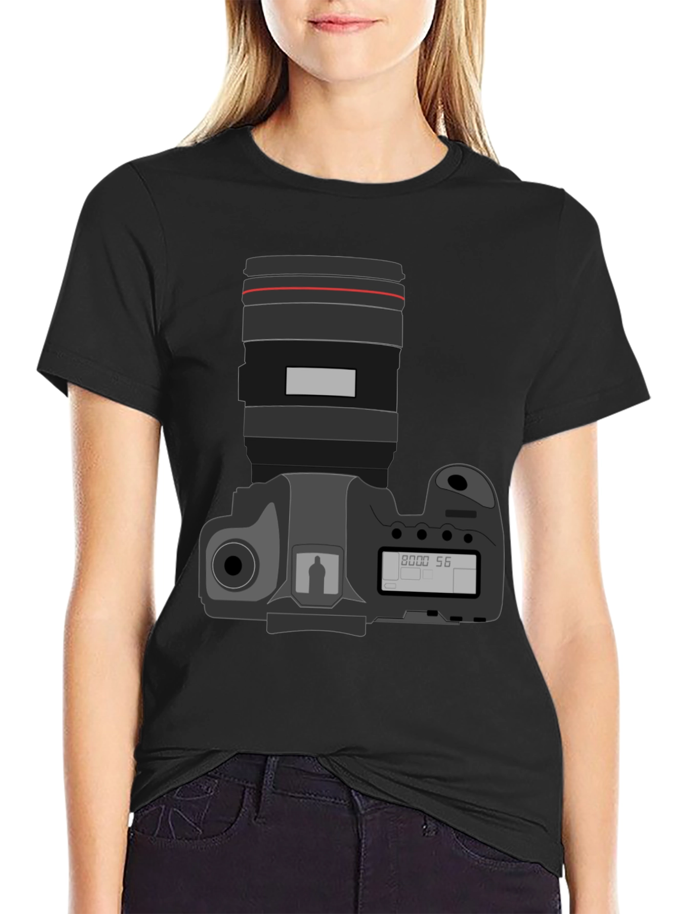 Camera Graphic Tee - Photographer Shirt