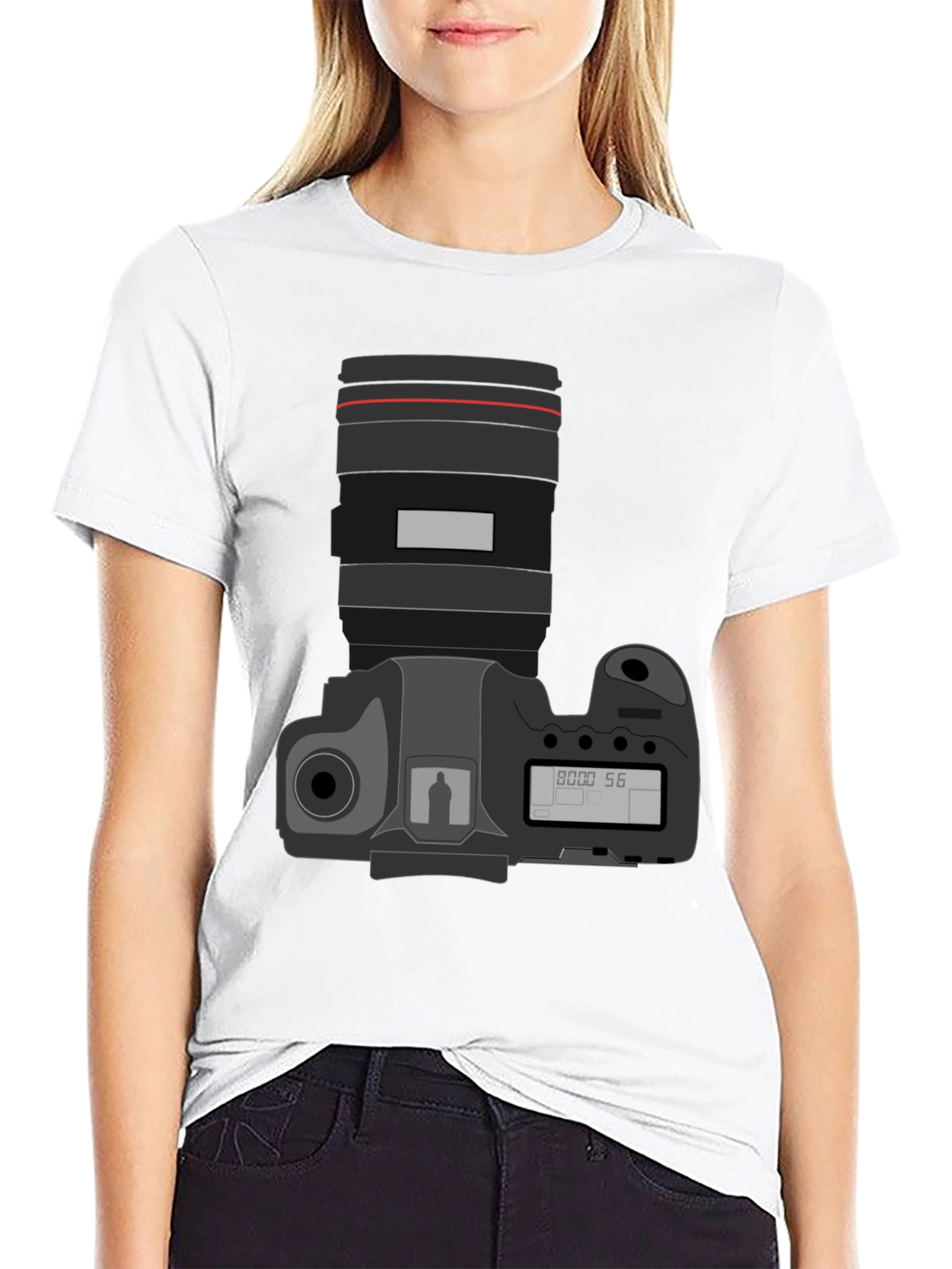 Camera Graphic Tee - Photographer Shirt