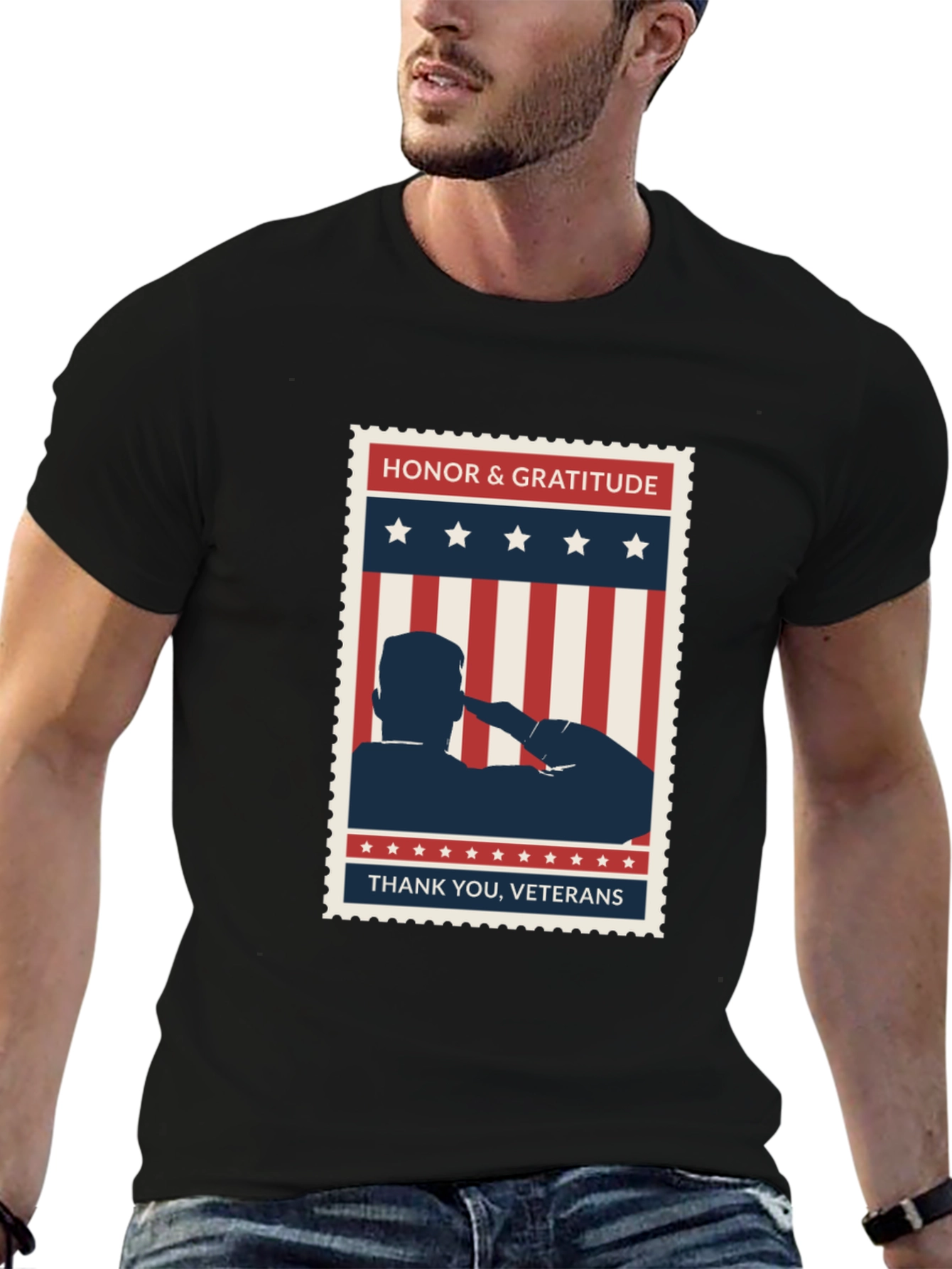 Honor & Gratitude Veteran T-Shirt