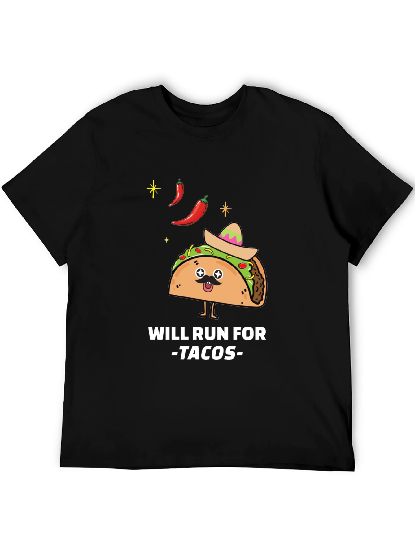Will Run For Tacos Graphic Tee