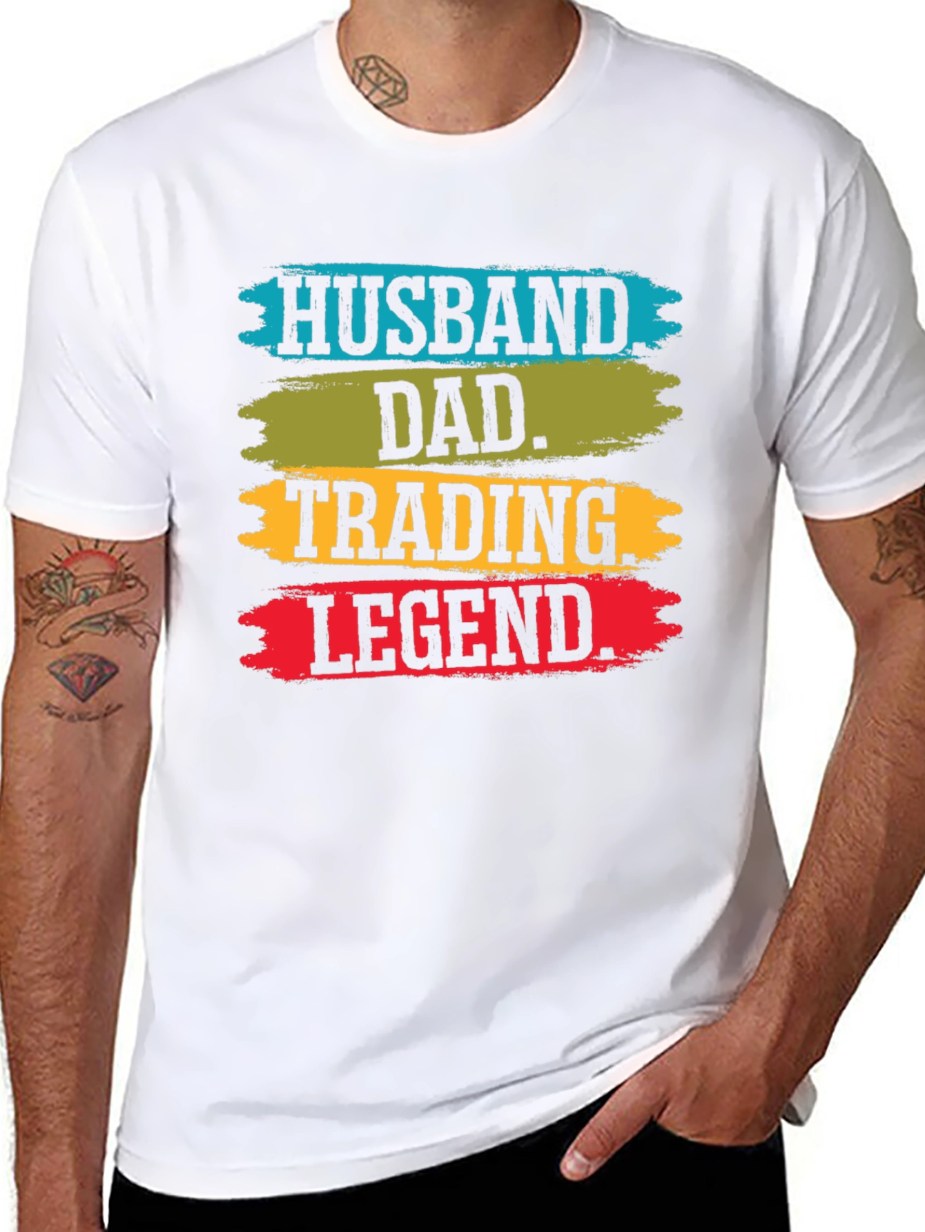 Husband Dad Trading Legend T-Shirt
