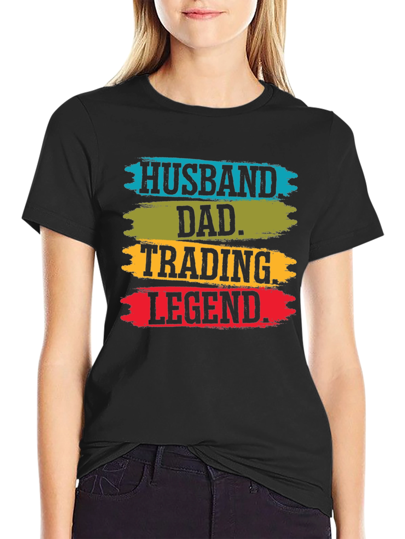 Husband Dad Trading Legend T-Shirt