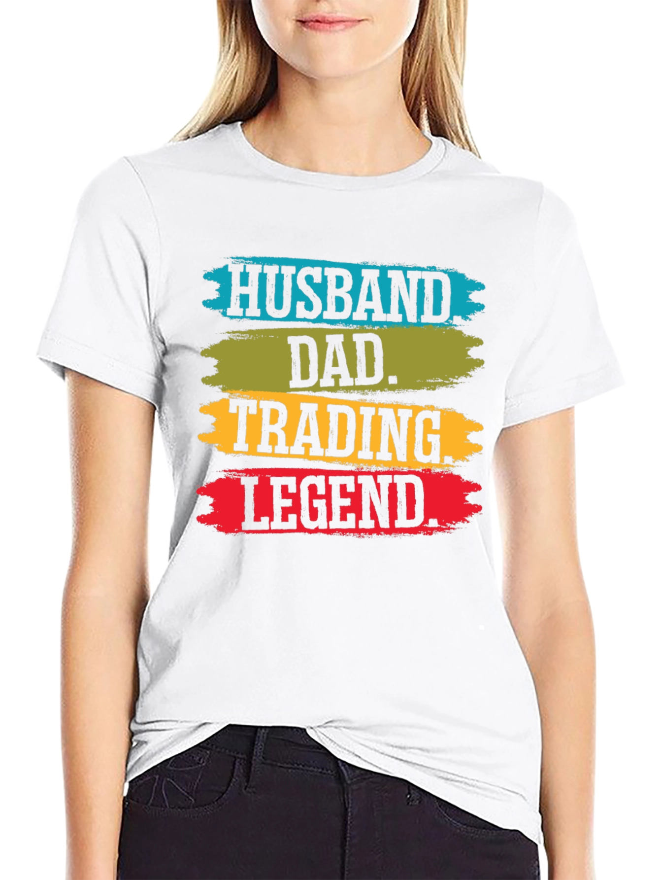 Husband Dad Trading Legend T-Shirt