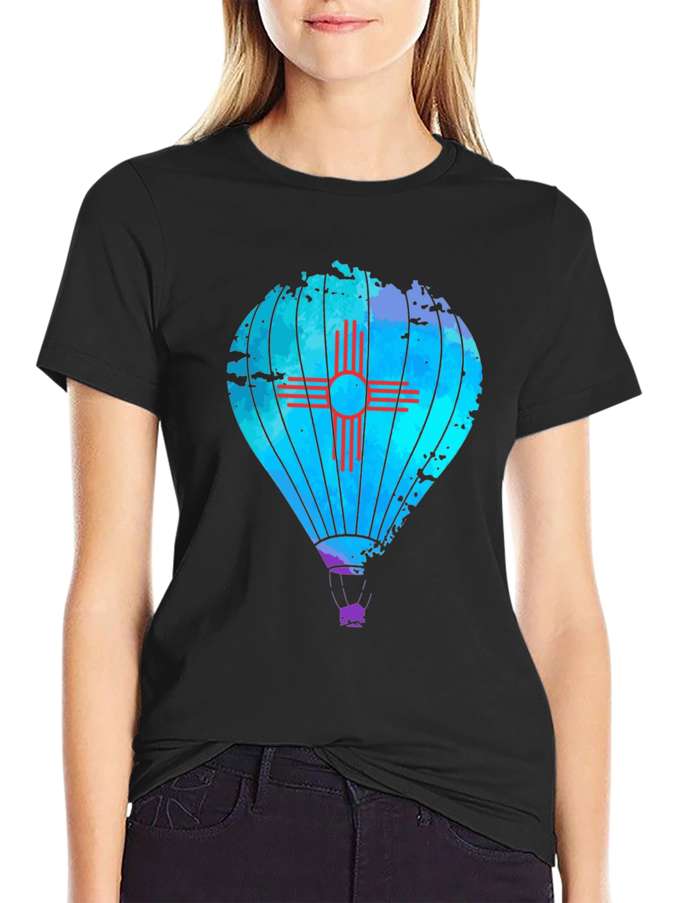 New Mexico Zia Balloon Graphic Tee