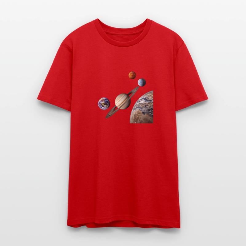 Celestial Planetary System Illustration