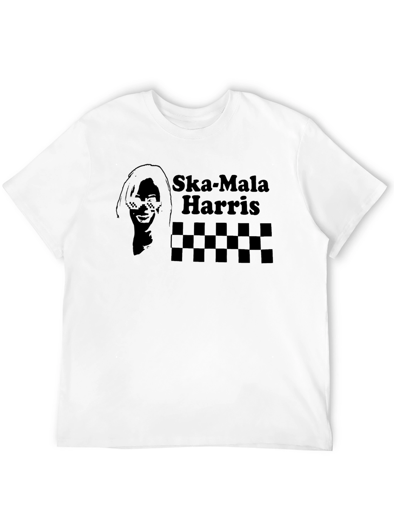 Ska-Mala Harris Black Graphic Tee