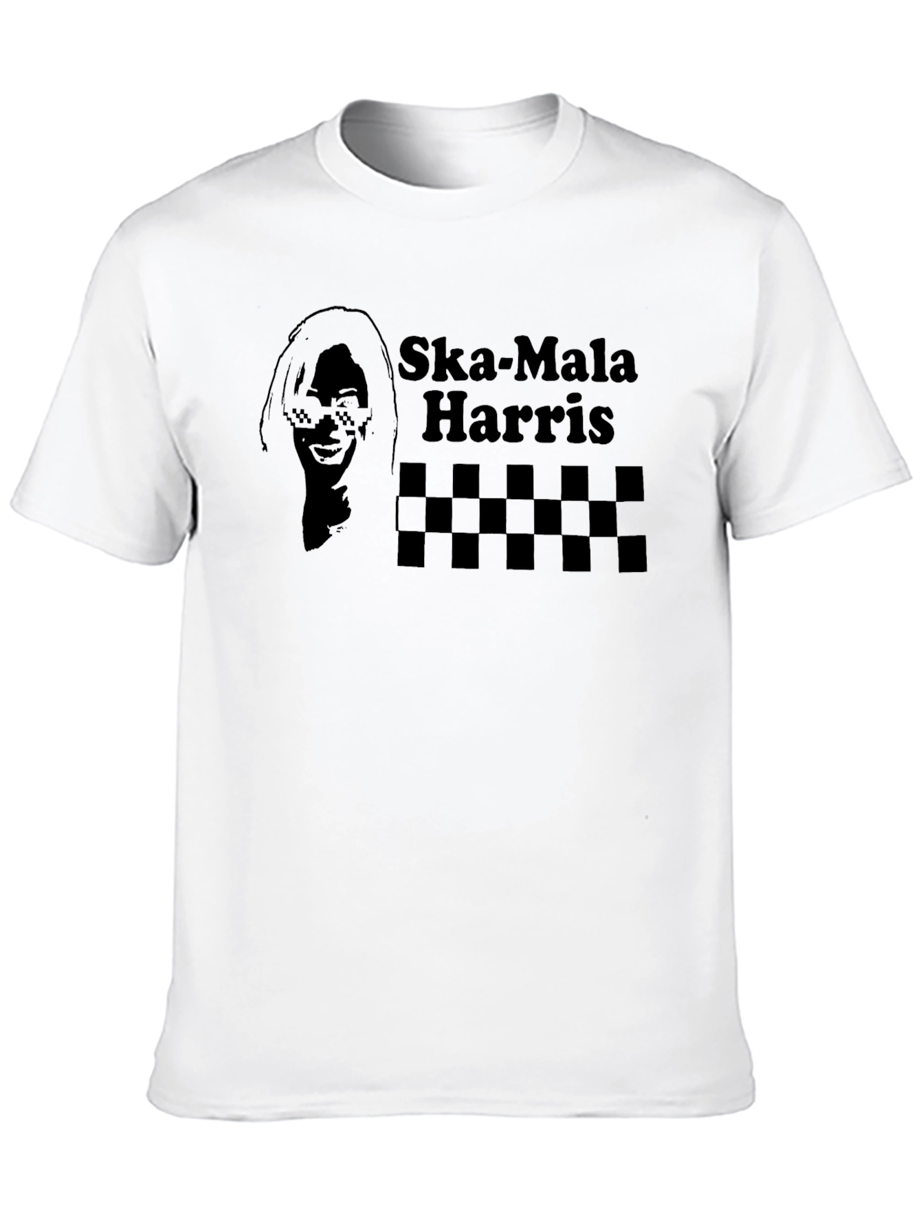 Ska-Mala Harris Black Graphic Tee