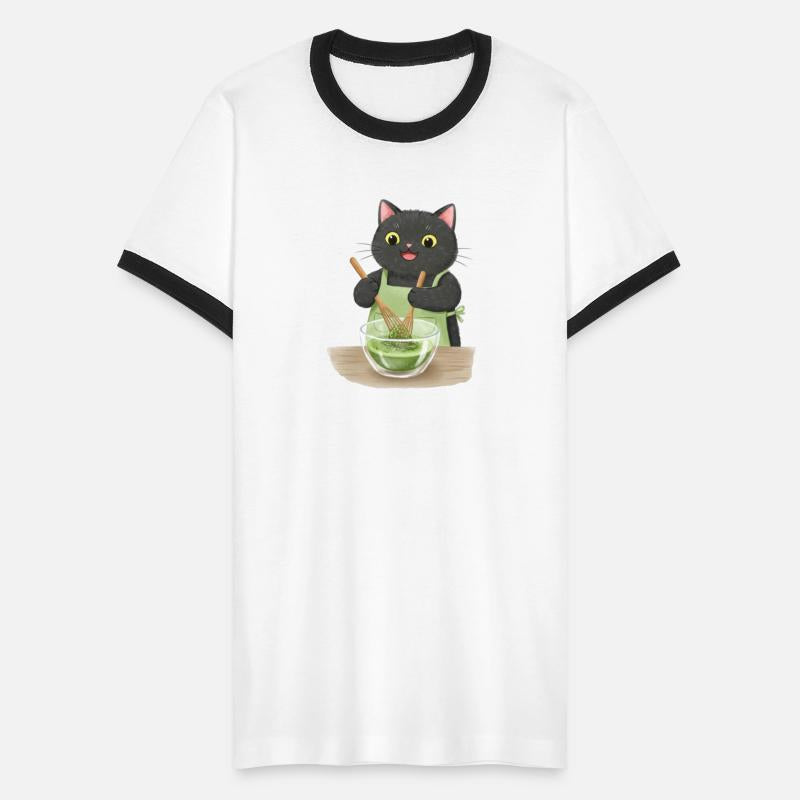 Charming Black Cat Mixologist Print