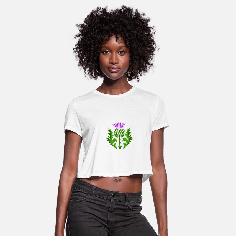Clan Logan Surname Thistle Flower Scottish Clan