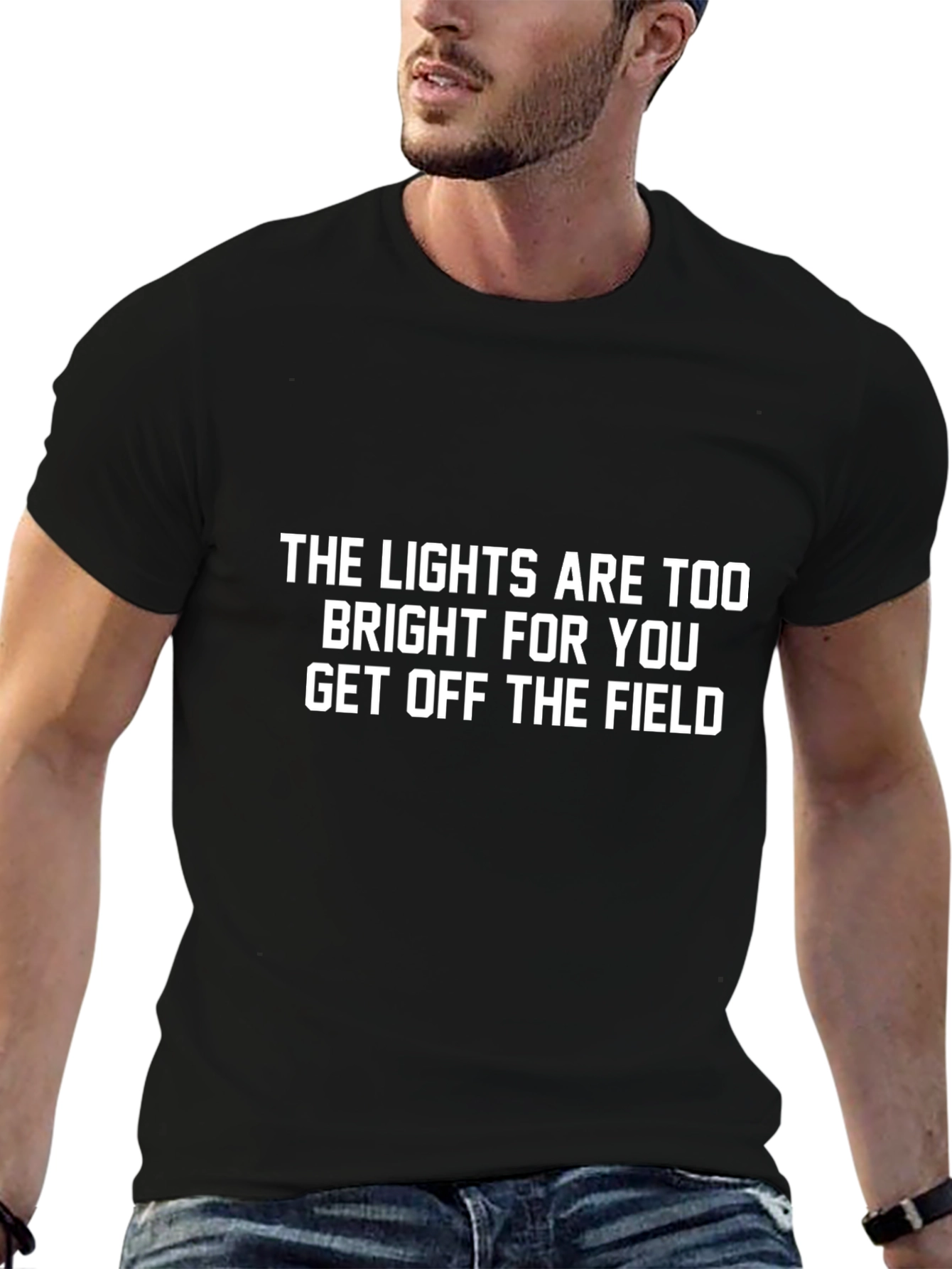 Funny Sarcastic T-Shirt - The Lights Are Too Bright
