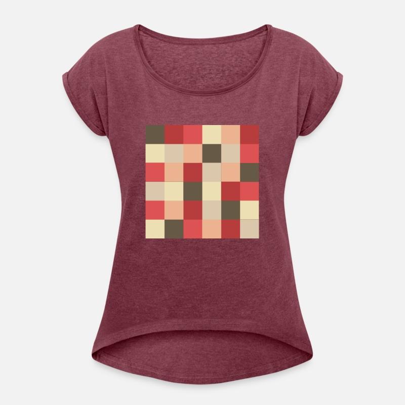 Colorful checker pattern