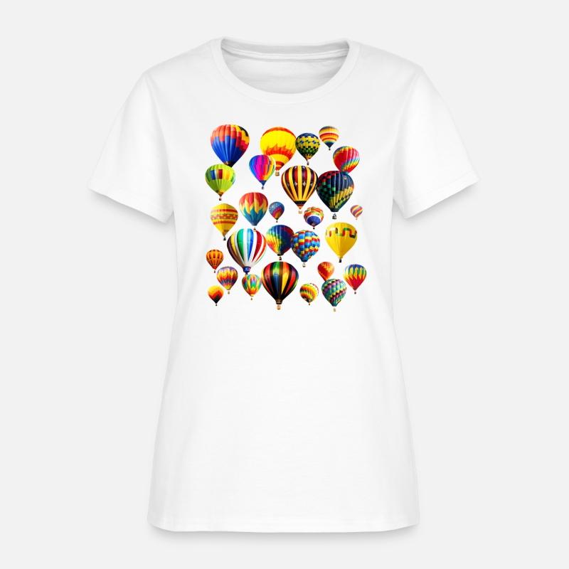 Colorful Hot Air Balloon Ride Vacation Flying